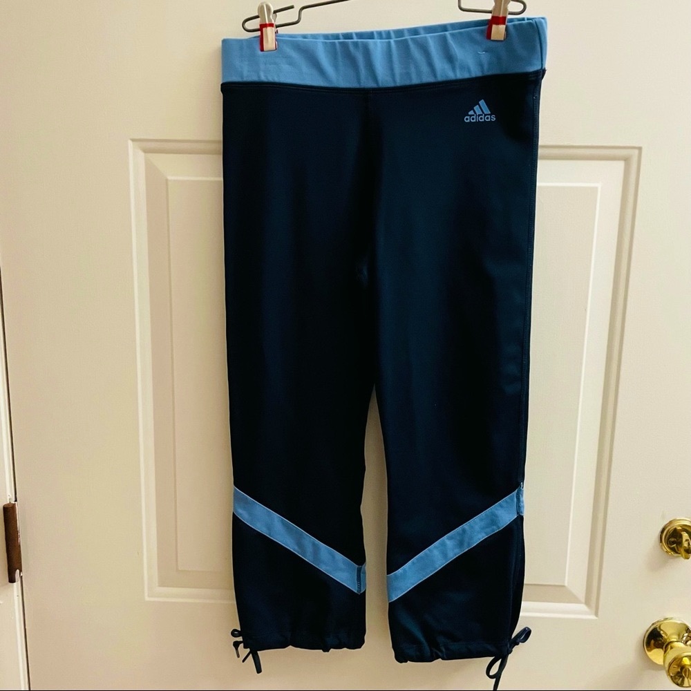 🎉2X HP🎉Adidas ATS Dry Tie Capris - Women’s Small